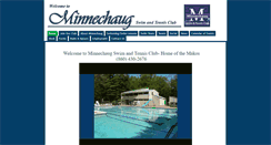 Desktop Screenshot of minnechaug.org