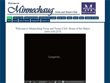 Tablet Screenshot of minnechaug.org